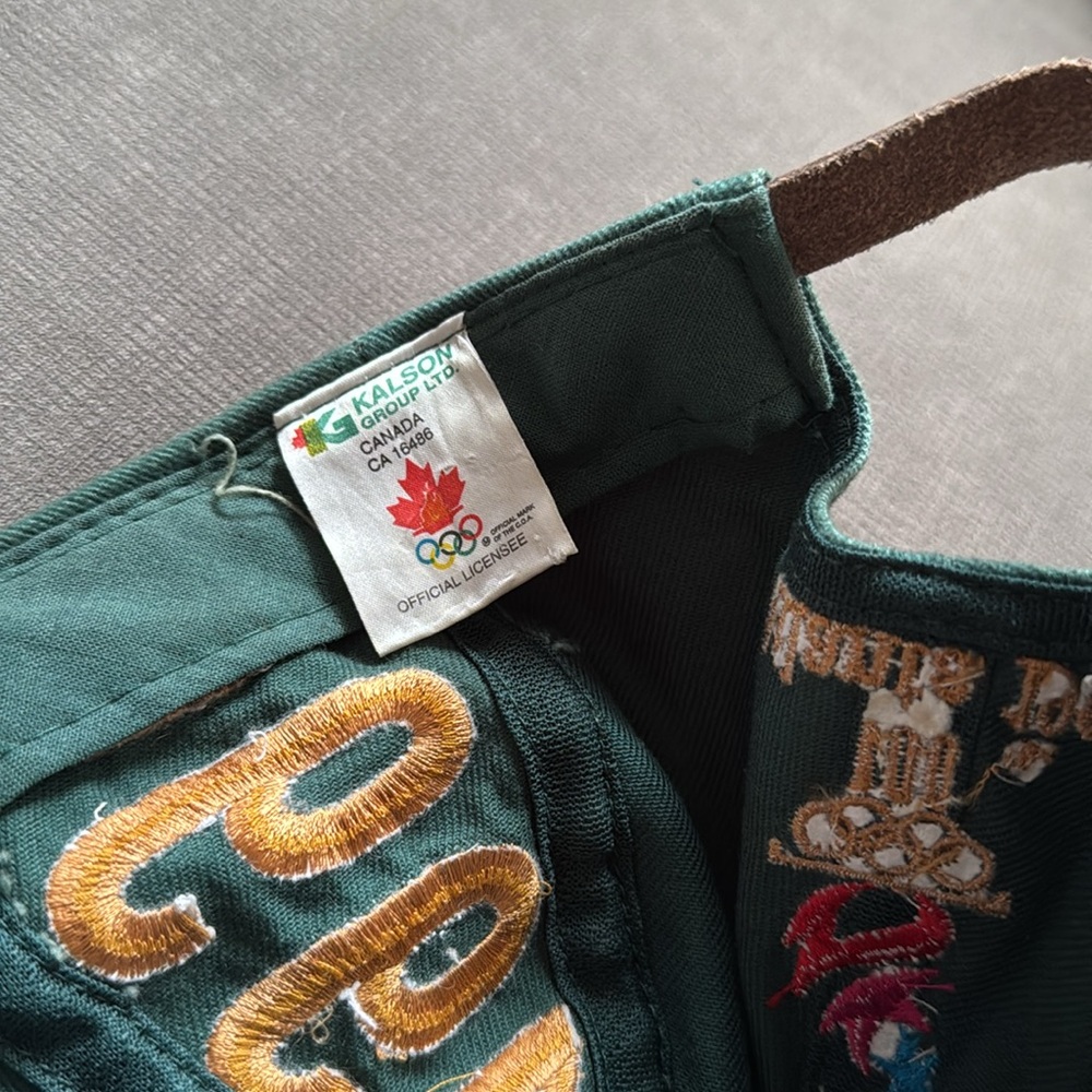 Vintage McDonalds Atlanta Olympics Strapback Hat / 1996 - Picture 7 of 8
